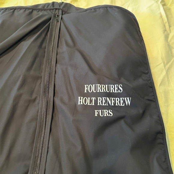 MINK JACKET, KNITTED, FRINGED BOTTOM, BLACK, MISSES MEDIUM, FRINGED SLEEVES, FUR - Picture 8 of 12